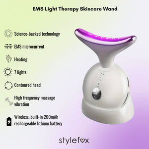 EMS 7 Light Therapy Facial Wand