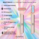 BeautyWave EMS + Red Light Therapy 4-in-1 Skincare Device