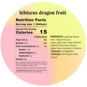 hibiscus dragon fruit (botanical tea | 24 pack)