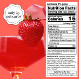 strawberry rose (botanical soda | 12 pack) - STYLEFOX® 