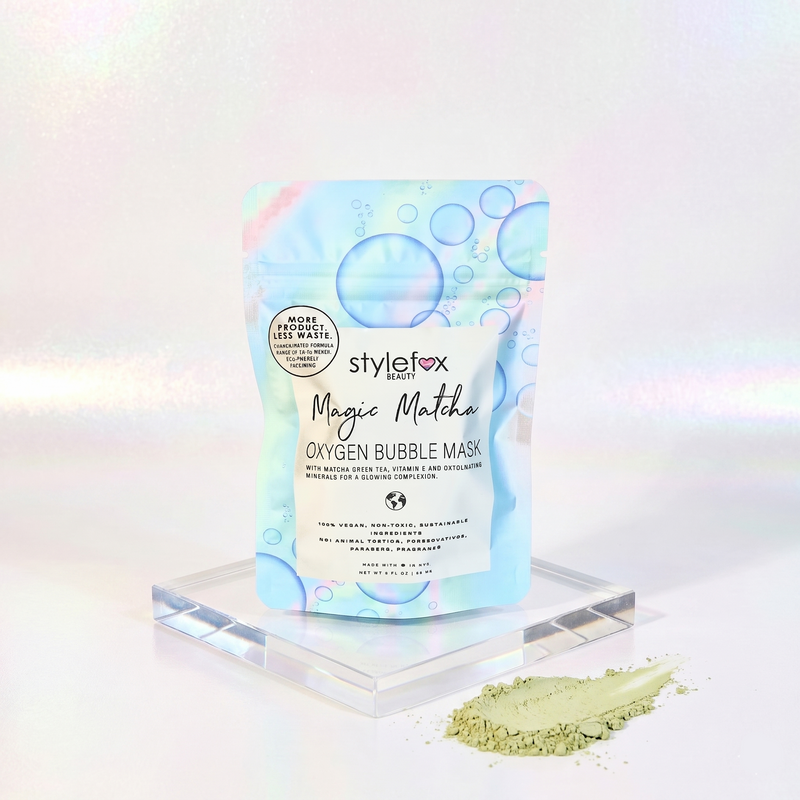 STYLEFOX BEAUTY Magic Matcha Oxygen Bubble Mask